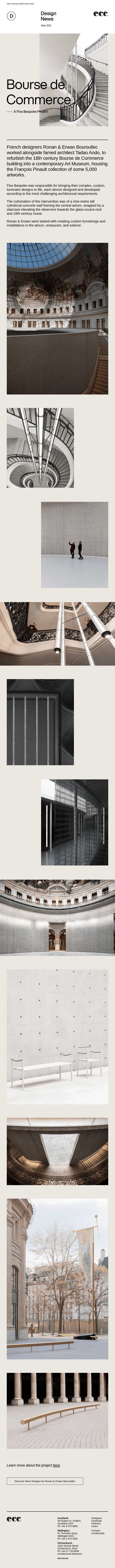 Bourse de Commerce - A Bouroullec x Tadao Ando Design