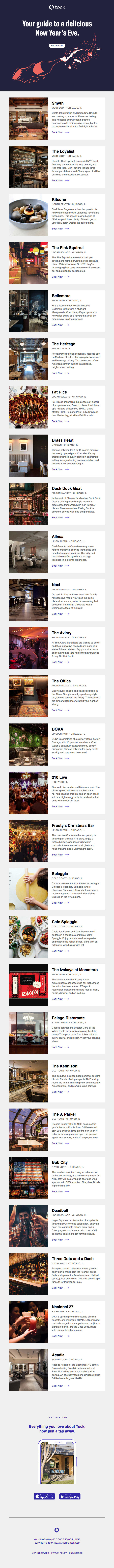 Your Guide to a Delicious New Year’s Eve in Chicago 🎉